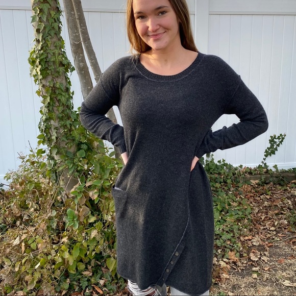 Wrap London Cashmere Asymmetric Mini 
